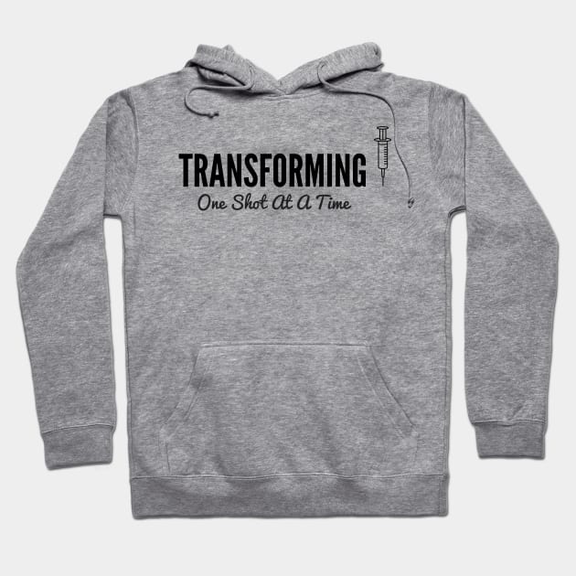 Transforming One Shot At A Time Hoodie by Trans Action Lifestyle